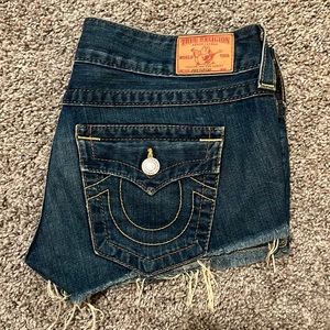 True Religion Jean Shorts